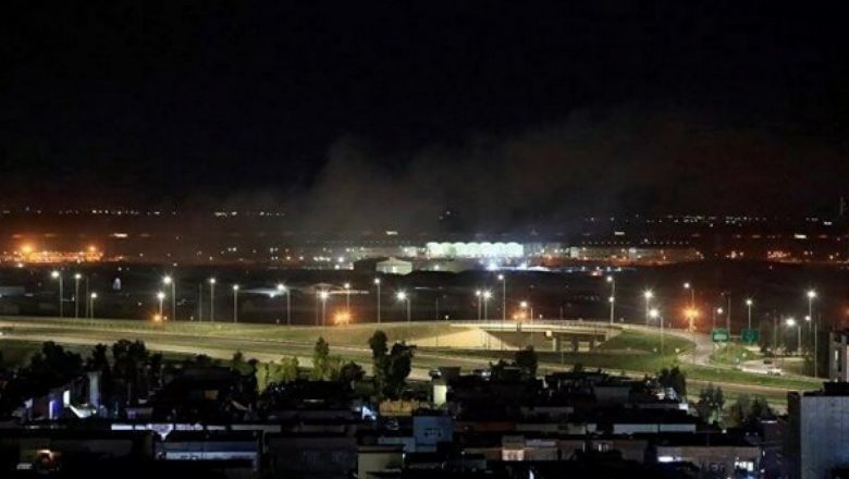  Erbil’de ABD askerlerinin de bulunduğu havalimanına İHA ile saldırı