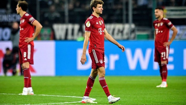 Bayern Münih Almanya Kupası’nda Mönchengladbach’tan 5 gol yedi