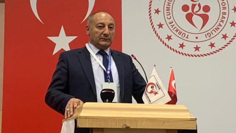  Türkiye Halter Federasyonu başkanlığına Talat Ünlü seçildi