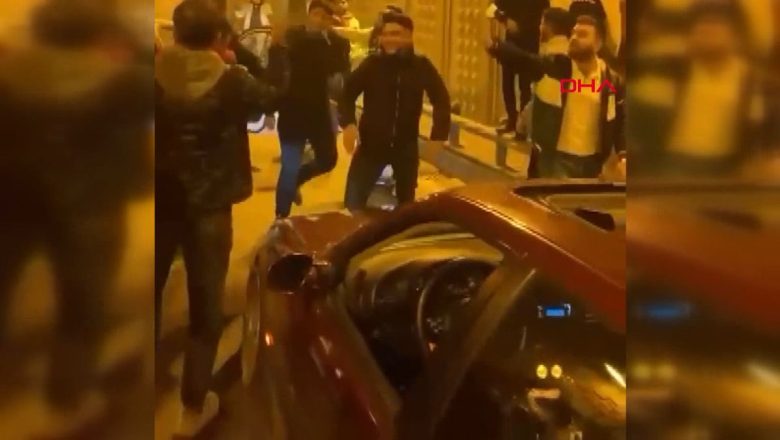  Ümraniye’de tünel kapatarak dans eden sürücülere cezası kesildi