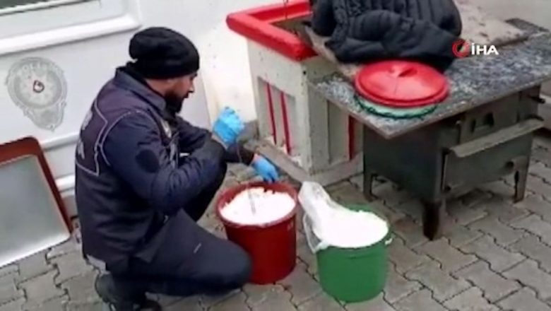  Malatya’da peynir bidonlarından 5 kilo 890 gram uyuşturucu çıktı
