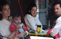 Özge Özpirinçci kızı ile Yeniköy’de görüntülendi