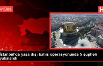 İstanbul’da yasa dışı bahis operasyonunda 5 şüpheli yakalandı