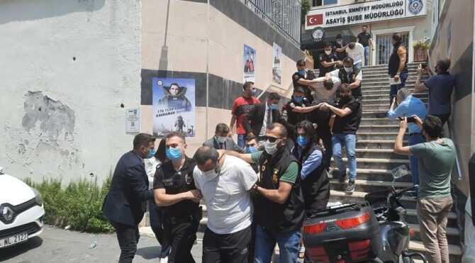  Ataşehir’deki gasp olayına ait 7 kuşkulu tutuklandı