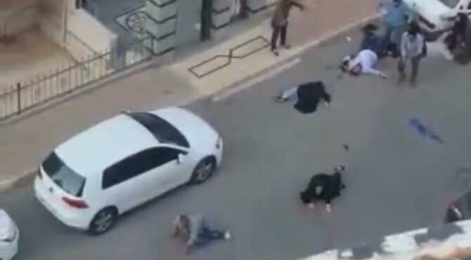  7 kişiyi tüfekle vurup arabayla çarptılar