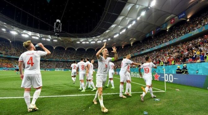  Fransa kaçtı İsviçre yakaladı çeyrek final bileti penaltılarla geldi