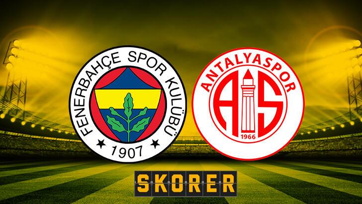  Fenerbahçe Antalyaspor maçı ne zaman, saat kaçta, hangi kanalda? Muhtemel 11’ler…