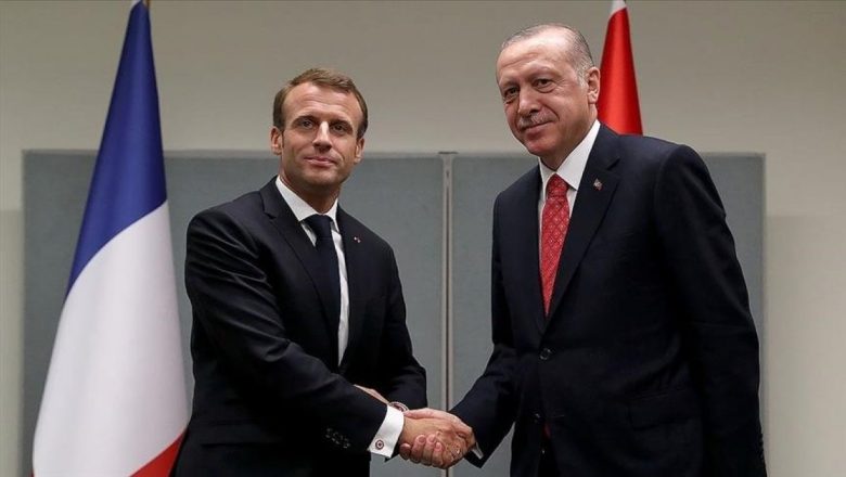  Cumhurbaşkanı Erdoğan ile Emmanuel Macron’dan Roma’da görüşme