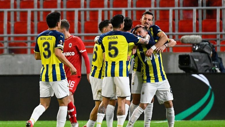  Fenerbahçe, Royal Antwerp deplasmanından 3 puanla döndü