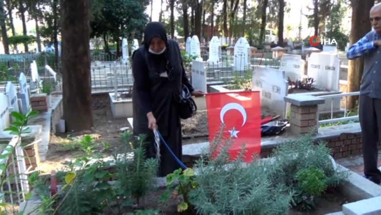  Türkkan ve Akşener şehit annesine ‘ya sabır’ çektirdi