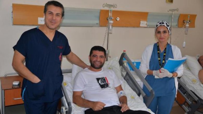  Nadir görülen hastalığına Diyarbakır’da çare buldu