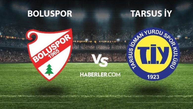  Boluspor – Tarsus İY maçı ne zaman, saat kaçta? Ziraat Türkiye Kupası Boluspor – Tarsus İY maçı hangi kanalda? ZTK maçı hangi kanal?